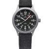 Ratio Quest Men's Field Watch Sapphire Canvas Strap Quartz RTQ023 100M Lewis And Clark Edition