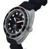 Fossil Breaker Silicone Strap Black Dial Quartz Diver's FS6062 200M Men's Watch