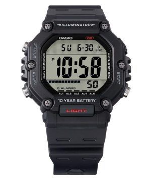 Casio Digital Resin Strap Quartz AE-1600H-1AV 100M Men's Watch