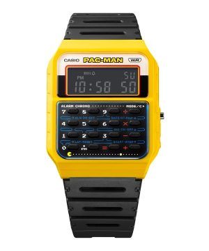 Casio Standard Digital PAC-MAN Collaboration Bio-Based Resin Strap Quartz CA-53WPC-1B Unisex Watch