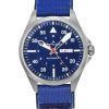 Hamilton Khaki Aviation Pilot Air-Glaciers Edition Textile Strap Blue Dial Automatic H64655941 100M Men's Watch
