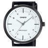 Casio Standard Analog Leather Strap White Dial Quartz LTP-VT03BL-7B Women's Watch