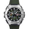 Casio Standard Analog Chronograph Resin Strap Green Dial Quartz MWA-300H-3AV 100M Men's Watch