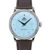 Orient Bambino Limited Edition Leather Strap Light Blue Dial Automatic RA-AC0M14L Men's Watch