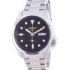 Refurbished Seiko 5 Sports Stainless Steel Black Dial Automatic SRPE57K1 100M Men's Watch