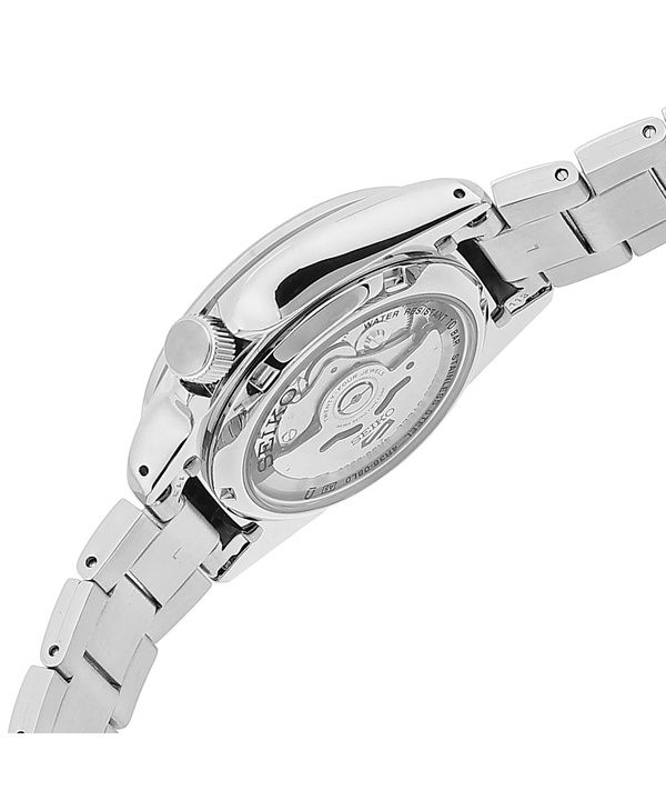 Refurbished Seiko 5 Sports Stainless Steel Black Dial Automatic SRPE57K1 100M Men's Watch