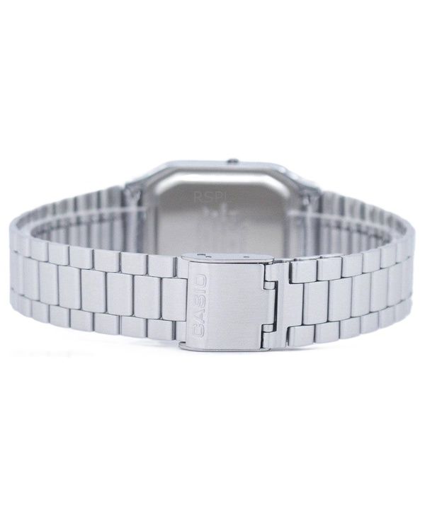 Refurbished Casio Youth Analog Digital Stainless Steel Black Dial Quartz AQ-230A-1DHDF Unisex Watch