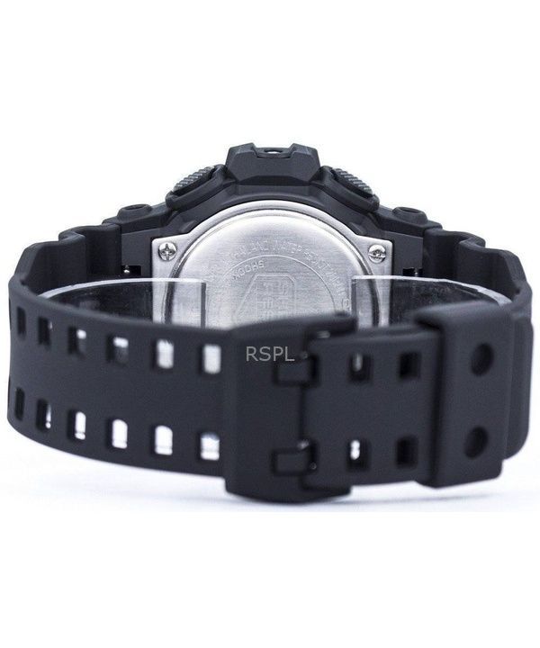 Refurbished Casio G-Shock Analog Digital Resin Strap Black Dial GA-700-1B 200M Men's Watch