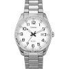 Refurbished Casio Standard Analog Stainless Steel White Dial Quartz MTP-1302D-7B Men's Watches