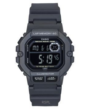 Casio Standard Digital Resin Strap Quartz WS-1400H-8BV 100M Men's Watch