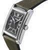 Oris Rectangular Leather Strap Green Dial Automatic 01-561-7783-4063-07-5-19-16 Men's Watch