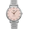 Casio Standard Analog Stainless Steel Salmon Dial Quartz LTP-VT04D-4A Women's Watch