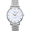 Casio Standard Analog Stainless Steel Cream Dial Quartz LTP-VT04D-7A Women's Watch