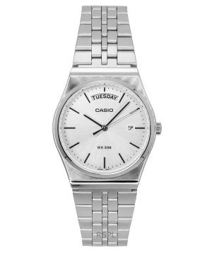 Casio Standard Analog Stainless Steel Silver Dial Quartz MTP-B146D-7AV Men's Watch