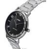 Casio Standard Analog Stainless Steel Black Dial Quartz MTP-VT03D-1B Men's Watch