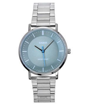 Casio Standard Analog Stainless Steel Grey Dial Quartz MTP-VT04D-8E Men's Watch