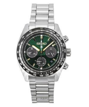 Seiko Prospex Speedtimer Chronograph Deep Green Dial Solar SSC933P1 100M Men's Watch