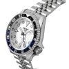 Seiko 5 Sports SKX GMT Stainless Steel White Dial Automatic SSK033K1 100M Men's Watch
