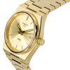 Tissot PRX Gold Tone Stainless Steel Champagne Dial Swiss Quartz T137.210.33.021.00 100M Women's Watch