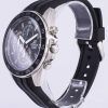 Refurbished Casio Edifice Chronograph Resin Strap Black Dial Quartz EFV-550P-1AV 100M Men's Watch