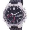 Refurbished Casio Edifice Analog Digital Black Dial Quartz ECB-10P-1A 100M Men's Watch