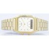 Refurbished Casio Analog Digital Gold Dial Quartz AQ-230GA-9DMQYES Men's Watch