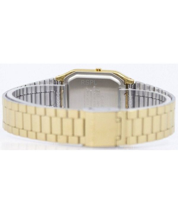 Refurbished Casio Analog Digital Gold Dial Quartz AQ-230GA-9DMQYES Men's Watch