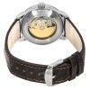 Zeppelin Friedrichshafen Leather Strap Gold Tone Dial Automatic 85565 Men's Watch