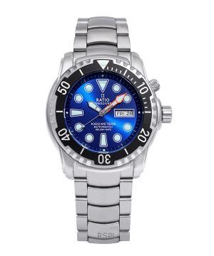 Ratio FreeDiver Helium-Safe 1000M Sapphire Automatic 1068HA96-34VA-BLU Men's Watch