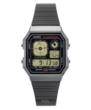 Casio Vintage Digital Stainless Steel Quartz A130WEGG-1A Unisex Watch
