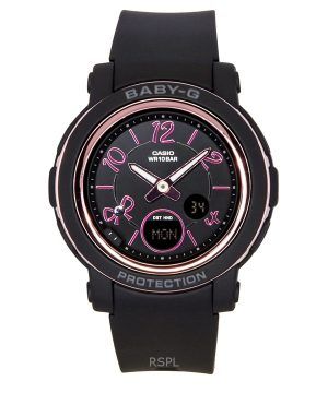Casio Baby-G Analog Digital Resin Strap Black Dial Quartz BGA-290RA-1A 100M Womens Watch