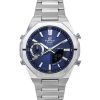 Casio Edifice Analog Digital Smartphone Link Blue Dial Tough Solar ECB-S10D-2A 100M Mens Watch