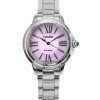 Citizen L Stainless Steel Pink Dial Eco-Drive EM1160-58X Womens Watch
