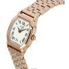 Fossil Harlow Rose Gold Tone Stainless Steel Cream Dial Quartz ES5386 Womens Watch