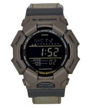 Casio G-Shock Digital Cloth Strap Quartz GD-010CE-5 200M Mens Watch