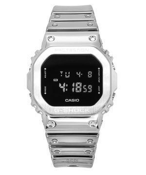 Casio G-Shock G-Steel Digital Fine Metallic Tough Silicone Strap Quartz GM-5600YM-8 200M Mens Watch