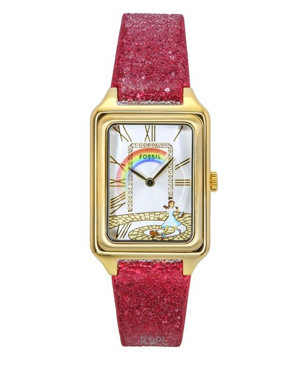 Fossil The Wizard Of Oz Limited Edition Fabric Strap Silver Dial Quartz LE1200 Womens Watch 1 Fossil The Wizard Of Oz Limited Edition Fabric Strap Silver Dial Quartz LE1200 Womens Watch