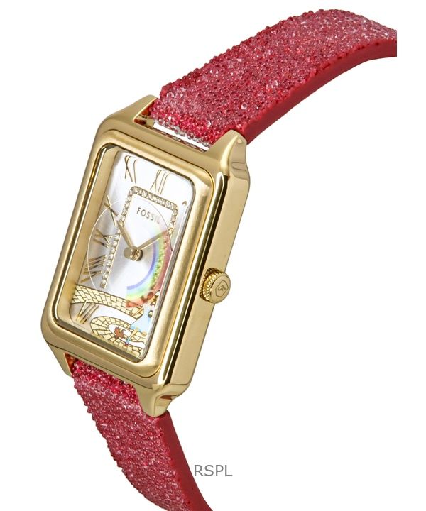 Fossil The Wizard Of Oz Limited Edition Fabric Strap Silver Dial Quartz LE1200 Womens Watch 2 Fossil The Wizard Of Oz Limited Edition Fabric Strap Silver Dial Quartz LE1200 Womens Watch