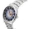 Mido Commander Gradient Stainless Steel Blue Skeleton Dial Automatic M021.407.11.411.01 Men's Watch
