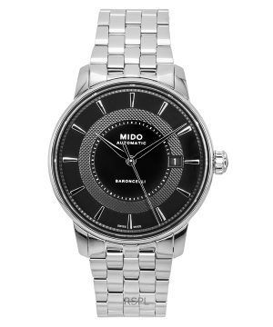 Mido Baroncelli Signature Stainless Steel Black Dial Automatic M037.407.11.051.01 Men's Watch
