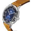 Mido Multifort Patrimony Leather Strap Blue Dial Automatic M040.407.16.040.00 Men's Watch