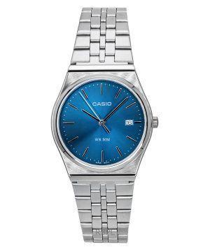Casio Standard Analog Stainless Steel Blue Dial Quartz MTP-B145D-2A2 Mens Watch