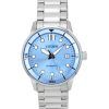 Citizen Stainless Steel Light Blue Dial Automatic NJ0191-83A 100M Mens Watch