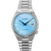 Citizen Tsuyosa Stainless Steel Light Blue Dial Automatic NJ0200-50L Mens Watch