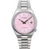 Citizen Tsuyosa Stainless Steel Pink Dial Automatic NJ0200-50Z Womens Watch
