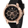 Maserati Modena Edition Chronograph Stainless Steel Blue Dial Quartz R8871612039 100M Mens Watch Gift Set