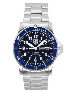 Luminox Sport Timer Stainless Steel Blue Dial Automatic Divers XS.0924 200M Mens Watch