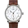 Zeppelin Friedrichshafen Leather Strap White Dial Automatic 85901 Mens Watch