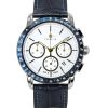 Zeppelin New York Chronograph Leather Strap White Dial Quartz 88781 Mens Watch