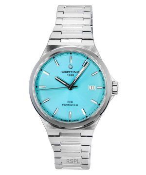 Certina DS-8 Powermatic 80 Stainless Steel Light Blue Dial Automatic C043.407.11.351.00 100M Unisex Watch